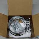 4" Lap Joint Exhaust Band Clamp - Stainless Steel With 1 Block 2Pcs For 4" Od To 4" Id Exhaust Pipe, Muffler, Elbow And Exhaust Tubing Connection(2 Pack)