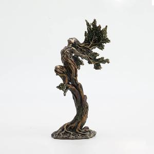 Veronese Design 9 7/8 Inch Tall The Dancing Forest Nymph Elemental Cold Cast Bronzed Resin Statue Fantasy Collectible Figurine Home Nature Spirit
