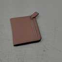 Toughergun Wallet Women Rfid Blocking Small Compact Bifold Luxury Leather Pocket Wallet Ladies Mini Purse with ID Window (08 ReNapa Pink Champagne)