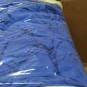 Htper 8 Pack Royal Blue Round Spandex Tablecloths for 60 inch Table, 120 inch Stretchy Fitted 5FT Round Table Cloths with Skirt for Wedding Birthday Party Dining Banquet
