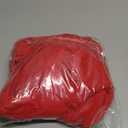 BORIFLORS Women's Sexy Ruched Bodycon Midi Dresses Square Neck Sleeveless Ruffle Hem Club Party Tank Dress (Red), Extra Slmal