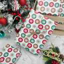 3 x Vnaaem 10 Sheets Paw Print Wrapping Paper - Funny Christmas Dog Cat Paw Design Gift Wrap for Winter Holiday Birthday Baby Shower - 20 X 28 Inches