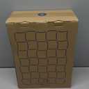 Bedsure Full Comforter Set 7 Pieces, Grey Striped Bedding Set for All Seasons, Reversible, Cationic Dyeing Bed in a Bag with Comforter, Sheets, Pillowcases & Shams