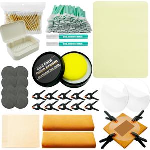 289Pcs Card Cleaning Kit Card Restoration Kit Suitable for Cleaning and Maintaining All Types of Collectible Cards