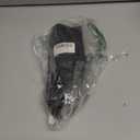 Downspout Bracket white - Adjustable size, heavy-duty galvanized iron with environmentally friendly coating, rust-resistant anchors for pipe support, easy to install (white, 4-piece set)