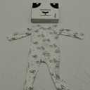 LITTLE ME Cute Dinosaur Print Infant Onesie with Footies, Size 9M