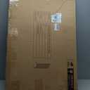 6' x 2' Grid Panel Tower with L Base and Footbeds, Black Finish, Onesize