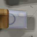 Frosted translucent iPhone case featuring an integrated magnetic ring (MagSafe compatible) for iPhone 16 or iPhone 16 Plus