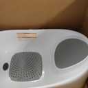 Boon Soak 3 Stage Baby Bathtub - Baby Bath Tub with Three Support Positions for Newborn to Toddlers - Color Changing Drain Plug for Ideal Bath Temperature - Gray - Ages 0 to 18 Months and Up