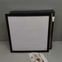eletecpro 16x16 Picture Frames, Acrylic Cover, Black, Set of 5