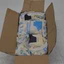 24 pairs of rainproof shoe covers - disposable plastic rain shoe covers - men's and women's plastic shoe covers, waterproof and non slip shoe covers, transparent and individually packaged