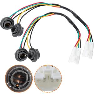 2PCS 92440-1M200 Rear Taillight Socket Wire Harness for Kia Forte 2009 2010 2011 2012 2013