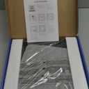 Etekcity Smart Scale for Body Weight and BMI, Bathroom Digital Electronic Weighing Scale for People, Bluetooth Free VeSync APP Connection, Rounded Corner, Accurate to 0.1lb/0.05kg, 400 lbs, Black