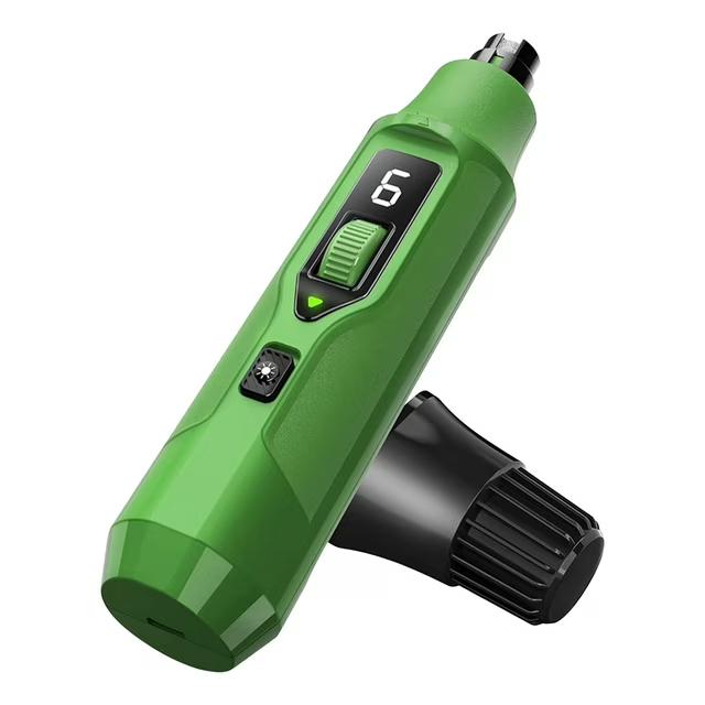  7 Speed Powerful Nail Trimmer For Dogs Cats & Large Features LED Light & Hand Control Quiet & Rechargeable, 2 Pack