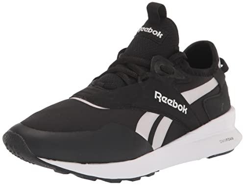  Reebok Women's Spark Run Casual Sneakers Black/White/Silver Metallic | Road Running, size 10