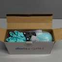 Weighted Hula Circle with 26/32 Links(56-66 Inch) for Adults Weight Loss, Infinity Fitness Hoop Plus Size, for Women Smart Exercise Equipment (26Links-Blue Green)