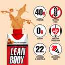 Lean Body Ready-to-Drink Salted Caramel Protein Shake, 40g Protein, Whey Blend, 0 Sugar, Gluten Free, 22 Vitamins & Minerals, 17 Fl Oz (Pack of 12) (EXP 11/03/26)