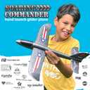 Foam Airplane Toy for Kids Easy to Throw Glider Plane - Gifts for Boys or Girls & Birthday Gift Ideas - Soft & Safe Outdoor Toy - Summer Gifting Ideas Present Ages 3 4 5 6 7 8 9 10 11 12 +