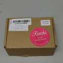 REECHO 12" Ponytail Extension, Classic Loose Curly Wavy Claw Clip Pony tails Hair Extensions Hairpieces for Women - Light Brown with Golden Ends