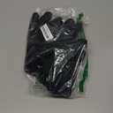 GEEKHOM BBQ Gloves Heat Resistant, 13.7 Inch Long Waterproof Silicone Oven Mitts for Grilling and Smoker, Non-Slip 5 Finger Kitchen Hot Mitts for Baking, Cooking & Cast Iron, Black (One Size Fits Most)