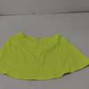 Buauty Women's High Waisted Pleated Tennis Skirt with Pockets, Athletic Skorts for Golf Pickleball Lightweight Small, Yellow