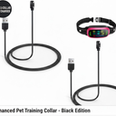 2-in-1 Dog Shock Collar & Dog Bark Collar - Smart Anti Barking Dog Training Collar with 5 Adjustable Sensitivity & 3300FT Remote for All Breeds IP67 Waterproof Rechargeable E-Collar Color Pink