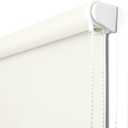 NUTRO CHILL Blackout Roller Shade, Window Shades Blackout with Thermal Insulated, UV Protection Fabric Window Shades for Home and Office, Easy to Install (28"W x 68"H, Beige)