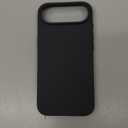 TineeOwl Case for iPhone Air  MagSafe Compatible, Aluminum Buttons, Camera Control, Slim Textured TPU, Minimalist  DuneX Series (Almost Black)