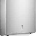 Paper Towel Dispenser Wall Mount Stainless Steel Commercial Paper Towel Holder with Lock Toilet Paper Napkin Holder C Fold Multifold Trifold Paper Towel Dispenser Tissue Holder for Bathroom Public