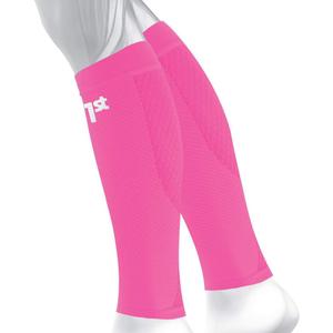 OS1st Calf Compression Sleeves for Men & Women relieves shin splints, leg fatigue and reduces recovery time (Small, Pink)