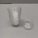 Small Glass Bowls, 3in 2.5oz Small Prep Bowls, 10 Pack Dipping bowls, Sauce Bowls for Spice, Ramekins, Snack, Candy, Dessert, Ice Cream