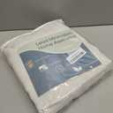 Joywell Ivory Back Tab Rod Pocket Linen Curtains 84 Inches Long 2 Panels for Living Room Bedroom Neutral Boho Farmhouse Rustic Light Filtering Semi Sheer Curtains Window Treatment 52x84