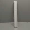BlindsAvenue Cellular Honeycomb Cordless Polyester Shade, 9/16" Single Cell, Light Filtering, White, Size: 21.5" W x 48" H