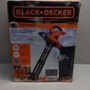 BLACK+DECKER 3-in-1 Electric Leaf Blower, Leaf Vacuum/Mulcher, Corded, 12-Amp (BV6600)