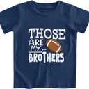 Funnycokid Toddler Boys Shirts Graphic T-Shirt Kids Short Sleeve Tees 2-6 Years