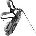 uniHimal Par 3 Golf Bag Small Lightweight with Dual Shoulder Straps Pitch n Putt Golf Bag Easy to Carry and Durable for Men/Women 31.5 inches Tall