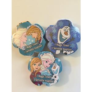 Magic Towel Set of 3 Disney Frozen Varies in Design 100% Cotton