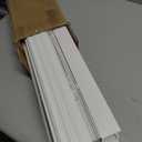 DEZ FURNISHINGS Cordless 2" Faux Wood Blind, 27" W x 48" H, White