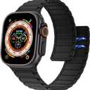 WITHit Magnetic Silicone Band Compatible with Apple Watch Ultra 2 (42/44/45mm)