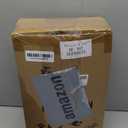 Jenaai Halloween Inflatables Extra Large 10.5 Feet Sitting Skeleton Halloween Outdoor Inflatables Decorations Skeleton Blow Up Built in Lights Air Pump for Halloween Party Yard Garden Party Supplies