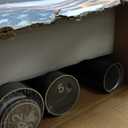 25FT Heavy Duty Black Aluminum 2.68" Bottom Tube Flag Pole Kit with Deluxe Solar Light, Outside House or In-Ground Commercial Use  Ultra Thick Diameter, 100MPH Wind Tested