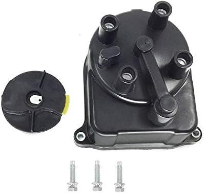 Distributor Cap and Rotor Kit - Compatible with 1997-2001 Honda CR-V 2.0L 4-Cylinder