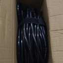 HUANCHAIN Indoor Outdoor Black Extension Cord 100 ft Waterproof, 16/3 Gauge Flexible Cold-Resistant Appliance Extension Cord Outside, 10A 1250W 16AWG SJTW, 3 Prong Heavy Duty Electric Cable, ETL