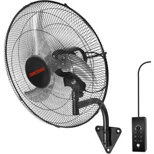 20 Inch Oscillating Wall Mount Fan, 3 Speed High Velocity Powerful, 90 Oscillation & 30 Tilt Cooling, Wall Fan for Home, Offices, Greenhouse, Workshop, Patio, Outdoor, Indoor ETL Certified