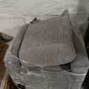 2 Set Sitswell Kasen Glider Recliner - Gray Chenille (Measures 31.89 inches W x 37.8 inches D x 40.16 inches H)