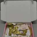 Trgowaul Sweet 16th Birthday Decorations for Girls, Banner, Sash and Crown, Cake Topper, 16 Number Balloon, Fringe Curtains, Champagne Gold 16th Birthday Party Supplies