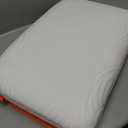 Dormeo True Evolution 4" Ultra-Slim Profile Bed Pillow Breathable Airflow Design for Cool, Fresh Sleep, Ideal for Stomach and Back Sleepers, 1 Count