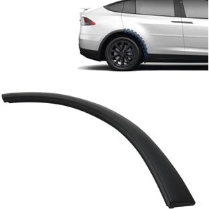SecosAutoparts Door Section Wheel Eyebrow Arch Trim Rear Right Compatible with Tesla Model X 2016-2024 Replace# 104589500E