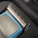 Professional Dog Clippers for Grooming - 2 Speed for Thick Curly Matted Coats, Low Noise Cordless Pet Hair Trimmer with Detachable A5 Blade & Metal Guide Combs Kit for Horse Animal Breeds (Blue)