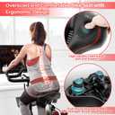 Oversized Bike Seat for Peloton Bike & Bike+, Wide Bicycle Saddle Replacement Compatible with Peloton, Exercise or Road Bikes, Seat Cushion for Men & Women